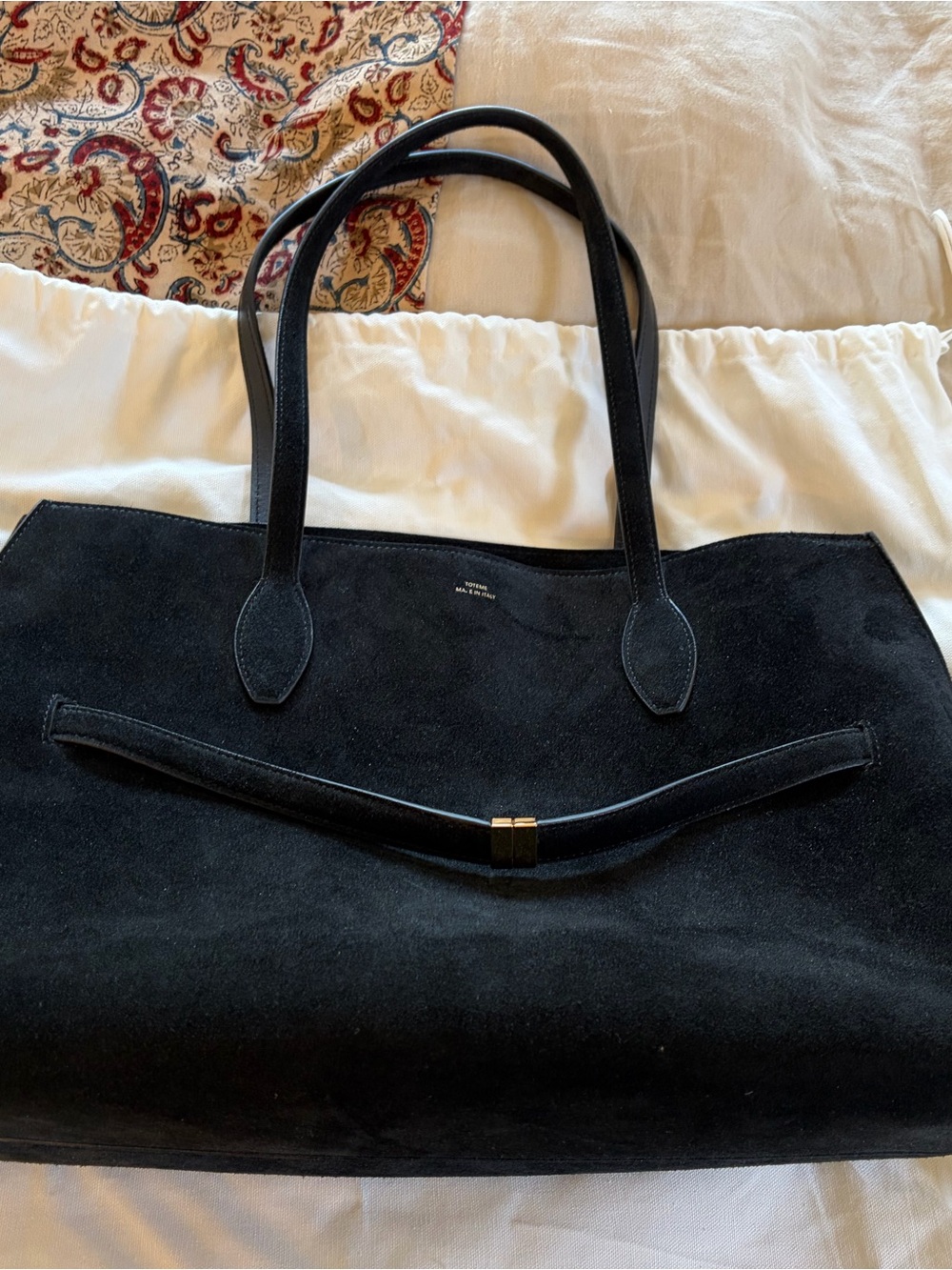Toteme Suede Lounge Tote - Picture 8 of 13